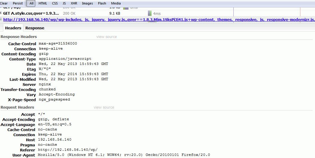 ngx_pagespeed on + combine_javascript filter